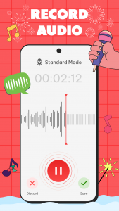 اسکرین شات برنامه Voice Recorder - Voice memos 2