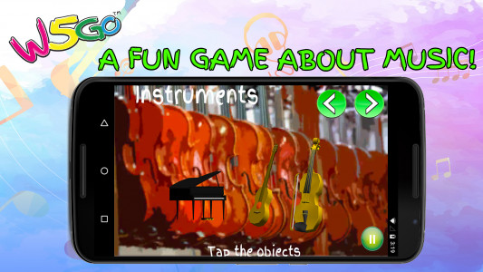 اسکرین شات بازی موسیقی برای کودکان توسط W5Go 4