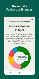 اسکرین شات برنامه Ecosia: Browse to plant trees. 5