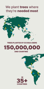 اسکرین شات برنامه Ecosia: Browse to plant trees. 3