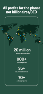 اسکرین شات 6 برنامه Ecosia: Search to plant trees