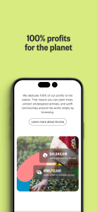 اسکرین شات 5 برنامه Ecosia: Search to plant trees