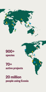 اسکرین شات برنامه Ecosia: Browse to plant trees. 4