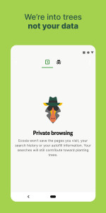 اسکرین شات برنامه Ecosia: Browse to plant trees. 4