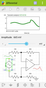 اسکرین شات برنامه Electric Circuit Studio 2