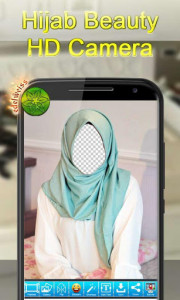 اسکرین شات برنامه Hijab Beauty HD Camera 5