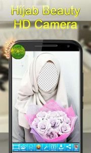 اسکرین شات برنامه Hijab Beauty HD Camera 4