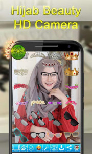 اسکرین شات برنامه Hijab Beauty HD Camera 2