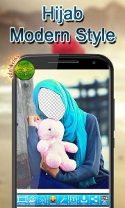 اسکرین شات برنامه Hijab Modern Style 4