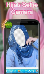 اسکرین شات برنامه Hijab Selfie Camera 4
