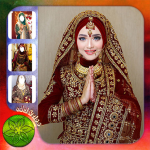 اسکرین شات برنامه Indian Wedding Hijab Editor 8