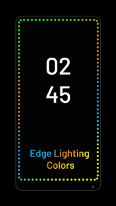 اسکرین شات برنامه Edge Lighting Colors - Round Colors Galaxy 4
