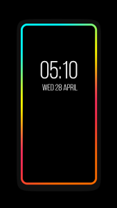 اسکرین شات برنامه Edge Lighting Colors - Round Colors Galaxy 5