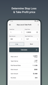 اسکرین شات 2 برنامه Forex Calculators