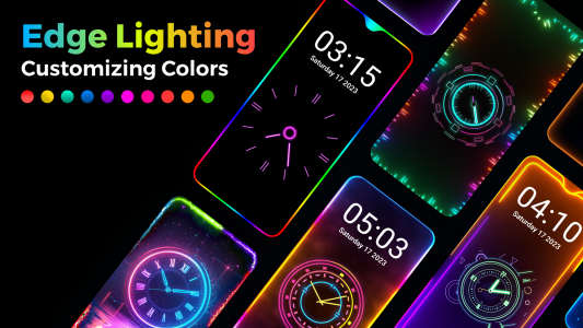 اسکرین شات برنامه Edge Lighting - Border Colors 4