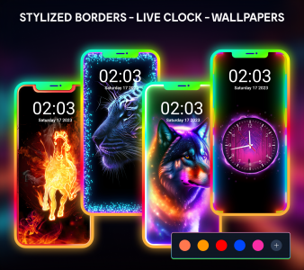 اسکرین شات برنامه Edge Lighting - Border Colors 2