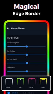 اسکرین شات برنامه Edge Lighting - Border Colors 2