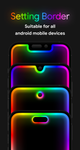 اسکرین شات 5 برنامه Edge Lighting: LED Borderlight