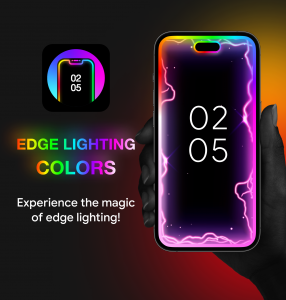 اسکرین شات برنامه Edge Lighting: LED Borderlight 1