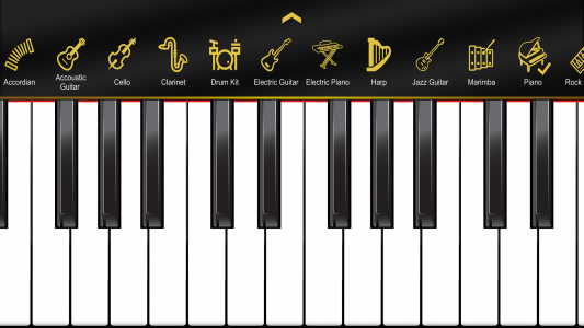 اسکرین شات برنامه Mini Piano ® 2