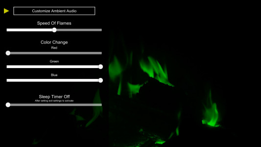 اسکرین شات برنامه Virtual Fireplace HD 5