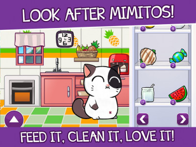 اسکرین شات بازی Mimitos Virtual Cat - Virtual Pet with Minigames 7