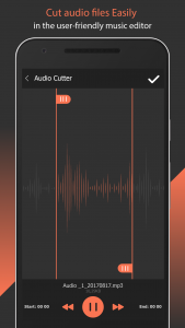 اسکرین شات برنامه MP3 cutter 2