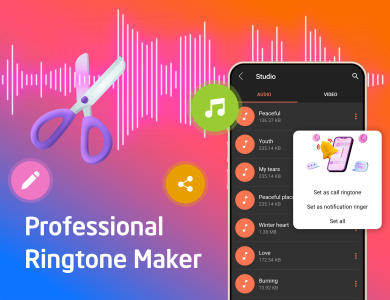 اسکرین شات 5 برنامه MP3 Cutter