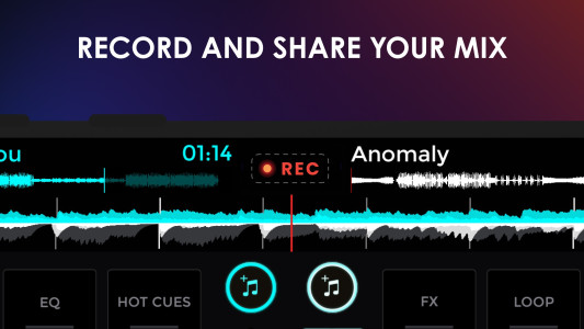 اسکرین شات 5 برنامه edjing Mix - Music DJ app