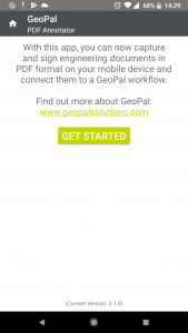 اسکرین شات برنامه GeoPal PDF Annotator 1