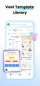 اسکرین شات 6 برنامه EdrawMax: AI Flowchart Diagram