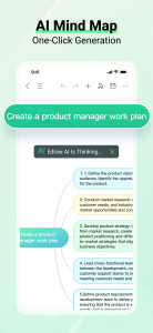 اسکرین شات 4 برنامه EdrawMind: AI Mind map & Note