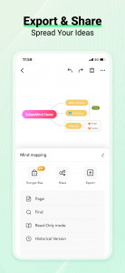 اسکرین شات 7 برنامه EdrawMind: AI Mind map & Note
