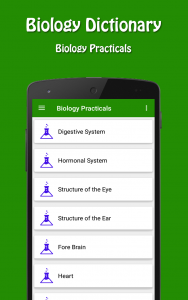 اسکرین شات 4 برنامه Biology Dictionary