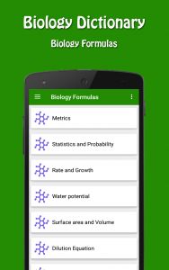 اسکرین شات 3 برنامه Biology Dictionary