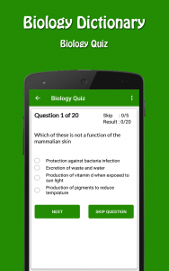 اسکرین شات 7 برنامه Biology Dictionary