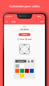 اسکرین شات برنامه Cube Timer 7