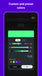 اسکرین شات 3 برنامه Screen Flashlight