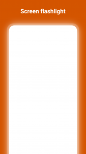 اسکرین شات 1 برنامه Screen Flashlight