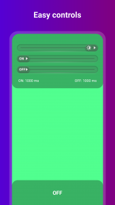 اسکرین شات 5 برنامه Screen Flashlight
