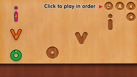 اسکرین شات بازی Alphabet Wooden Blocks 3