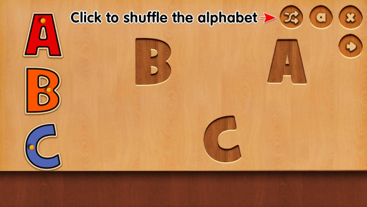 اسکرین شات بازی Alphabet Wooden Blocks 2