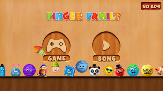 اسکرین شات بازی Finger Family Rhymes And Game 4