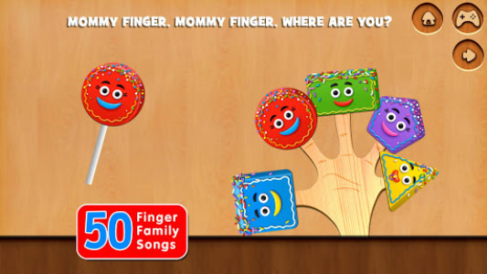 اسکرین شات بازی Finger Family Rhymes And Game 6