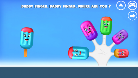 اسکرین شات بازی Finger Family Rhymes And Game 3