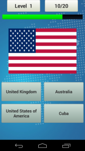 اسکرین شات بازی Flags Quiz - Geography Game 2