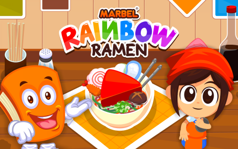 اسکرین شات بازی Marbel Rainbow Ramen Cafe 5