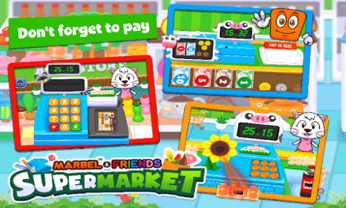 اسکرین شات بازی Marbel Supermarket Kids Games 4