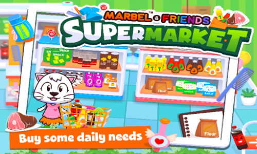اسکرین شات بازی Marbel Supermarket Kids Games 2
