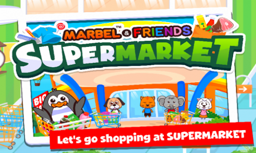 اسکرین شات بازی Marbel Supermarket Kids Games 1